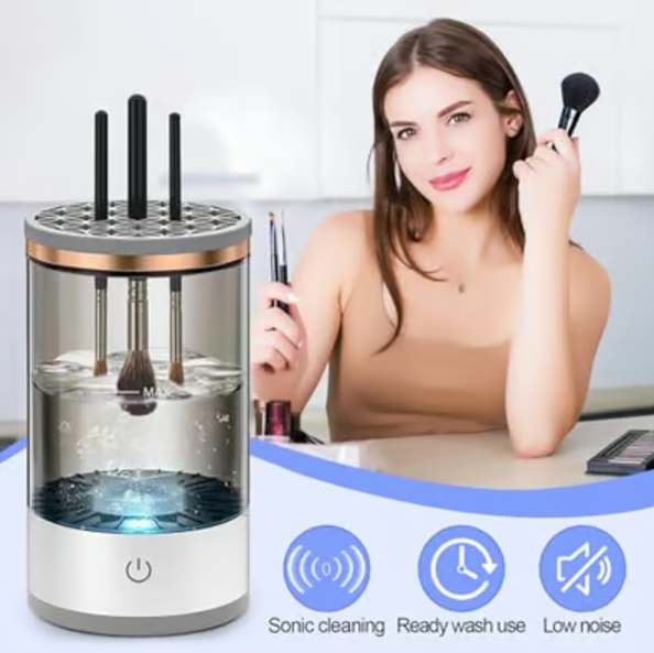 CleanSpin Pro - Electric Makeup Brush Cleaner, Dryer & Storage