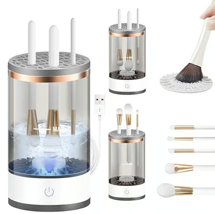 CleanSpin Pro - Electric Makeup Brush Cleaner, Dryer & Storage