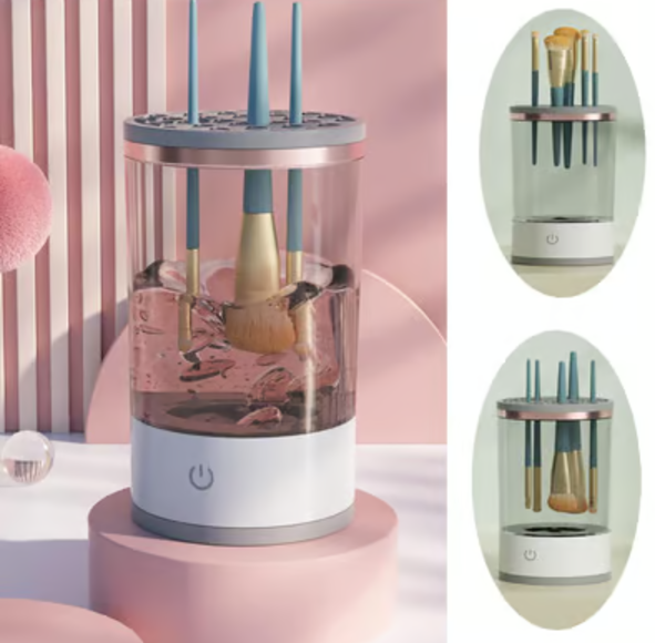 CleanSpin Pro - Electric Makeup Brush Cleaner, Dryer & Storage