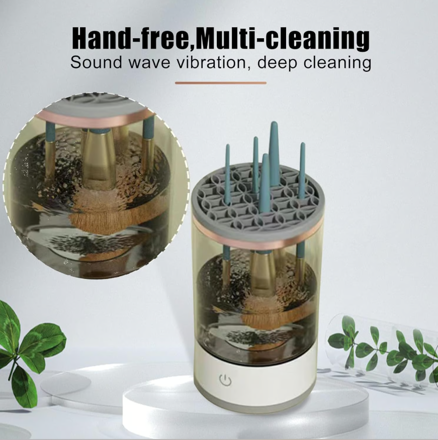 CleanSpin Pro - Electric Makeup Brush Cleaner, Dryer & Storage