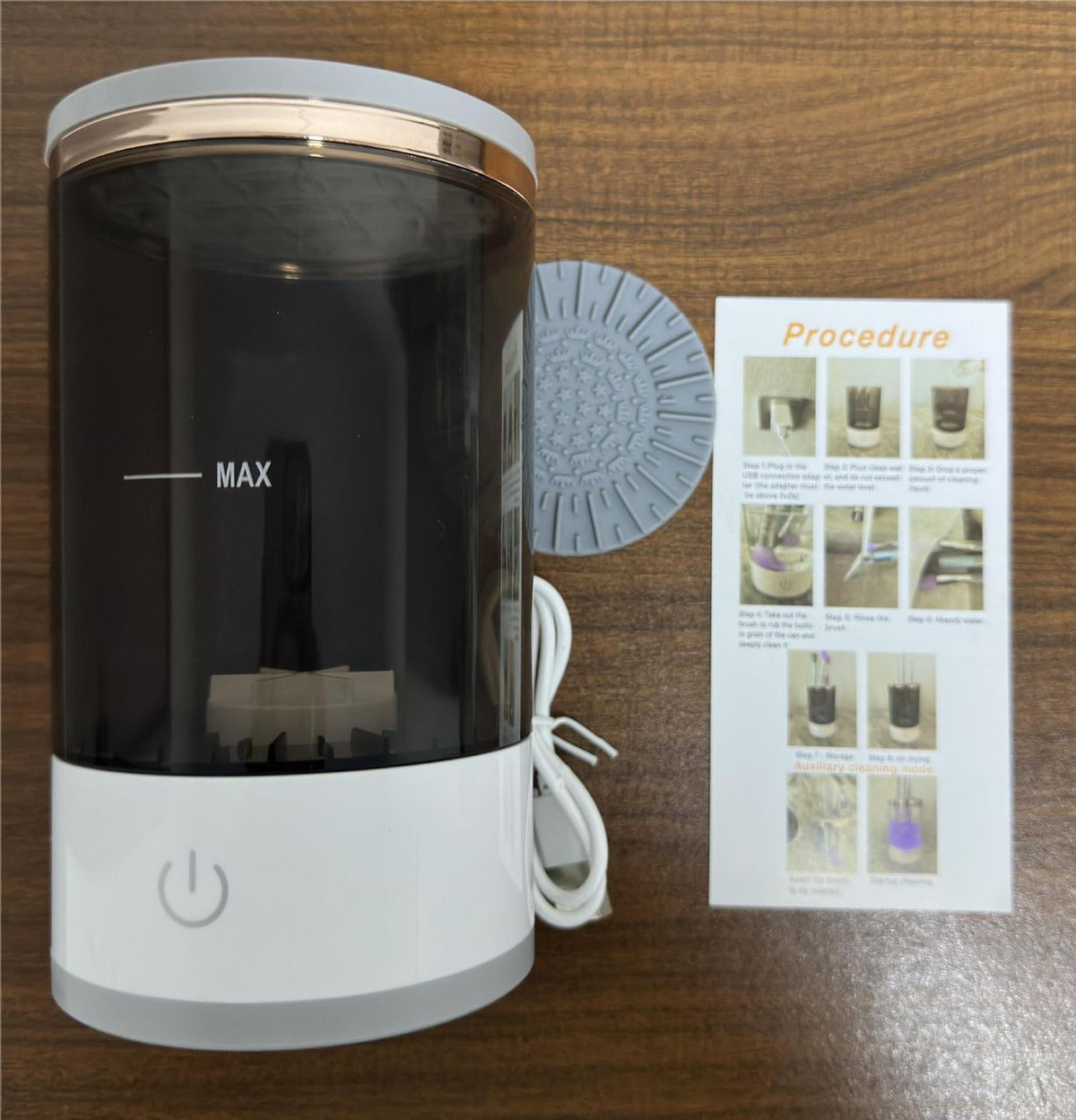 CleanSpin Pro - Electric Makeup Brush Cleaner, Dryer & Storage